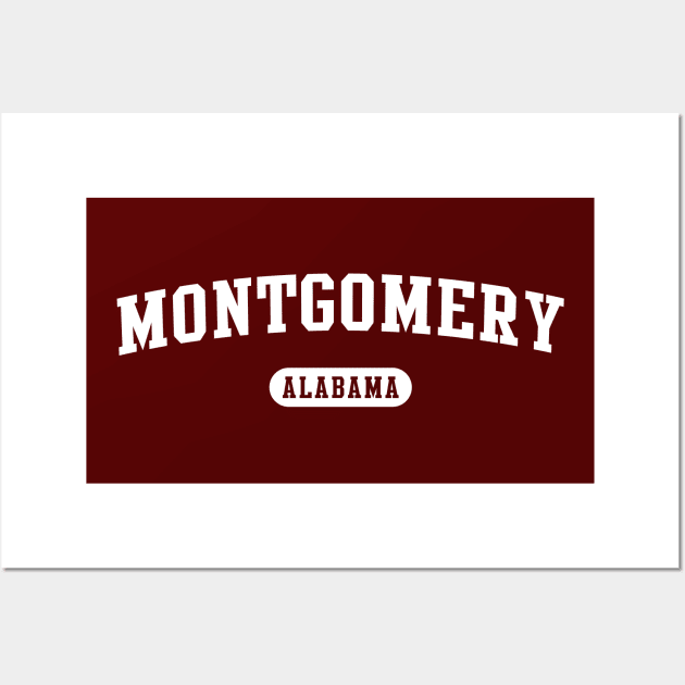 Montgomery, Alabama Wall Art by Novel_Designs